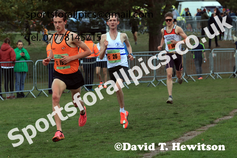 Senior Mens 2025 National Cross Country Relays, Berry Hill Park, Mansfield. Photo: David T. Hewitson/Sports for All Pics